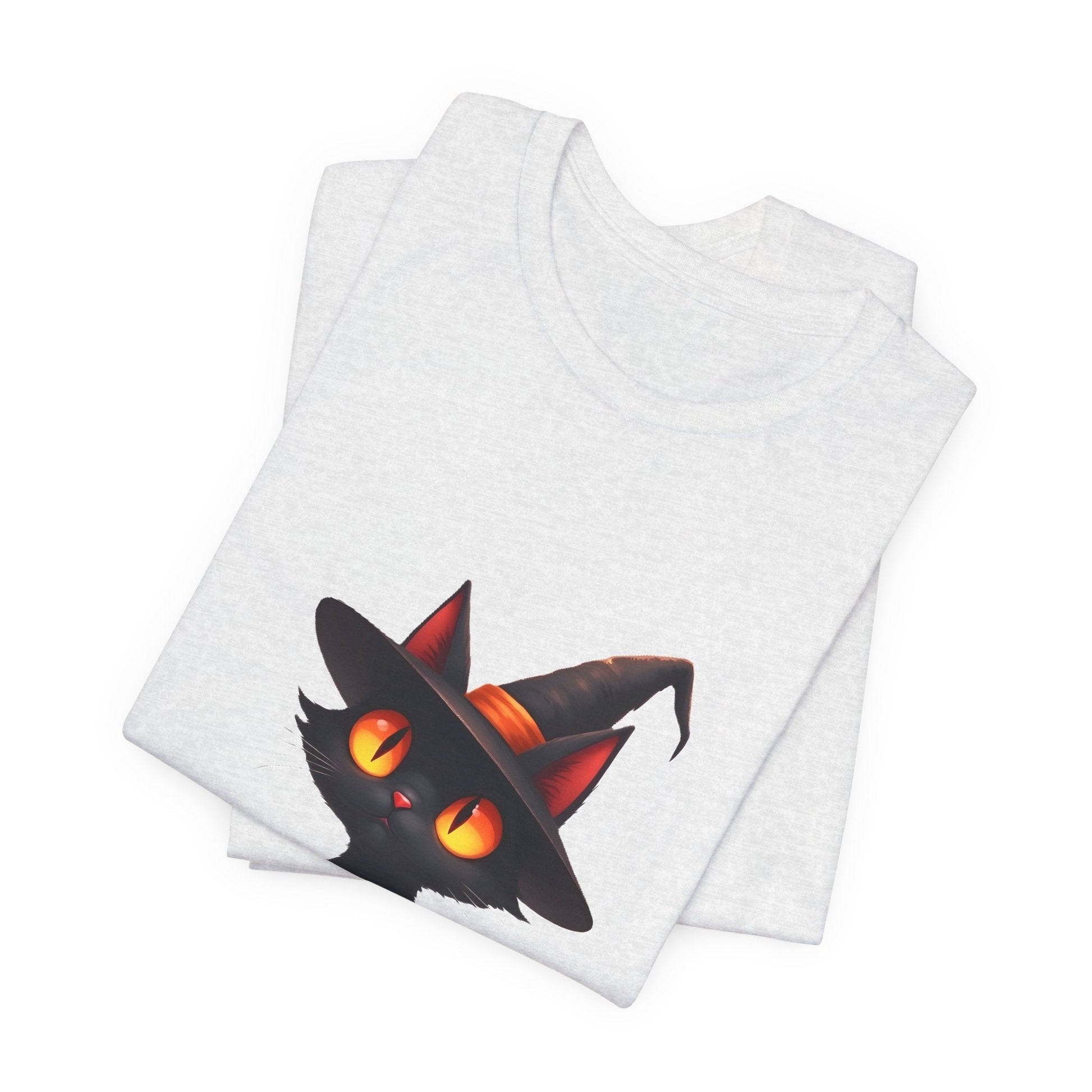 Witchy Black Cat Unisex T-Shirt - Urban Studio Creations